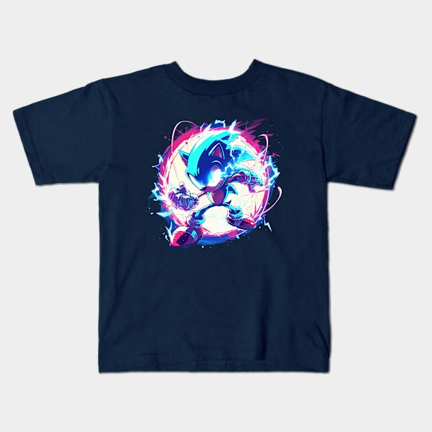 sonic Kids T-Shirt by peterdora